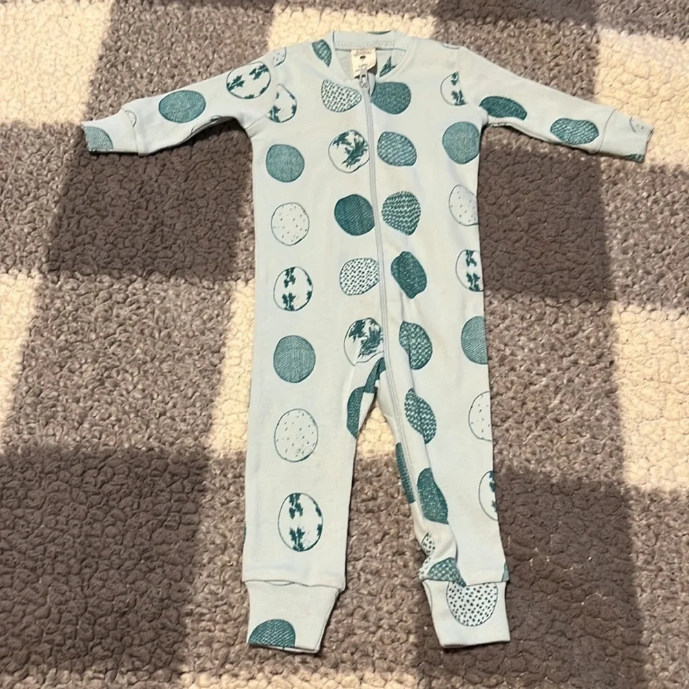 New Kate Quinn Newborn Layette 2 Piece Set Robin’s Egg Blue Jumper Easter NWOT